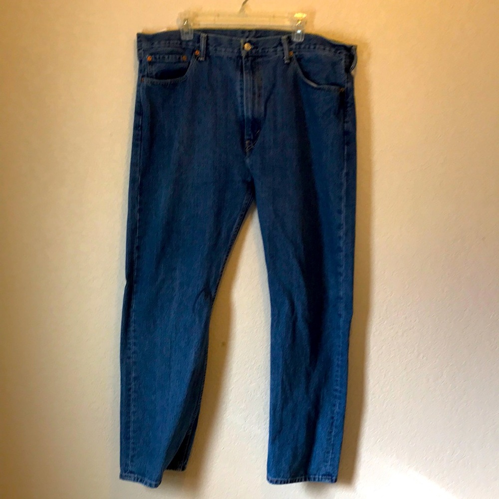 Levi Strauss Men’s 505 Jeans Size 42 x 32 Straight Leg